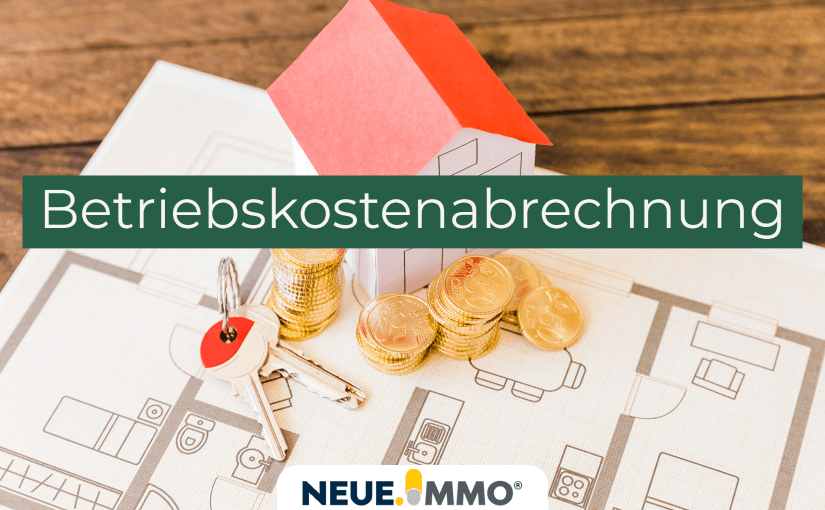 Sie sehen Betriebskostenabrechnung